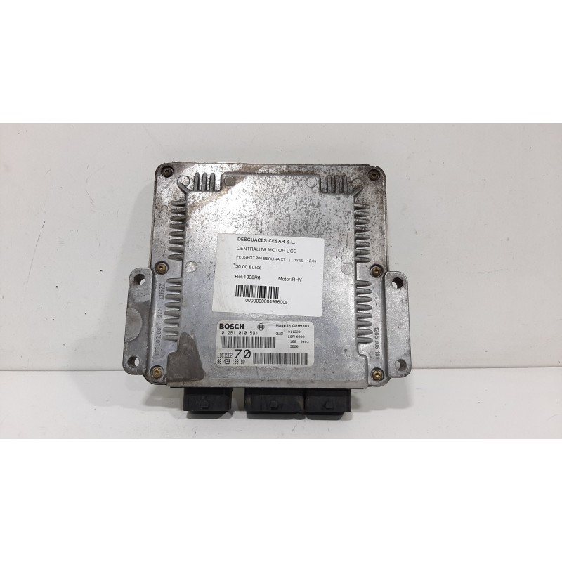 CENTRALITA MOTOR UCE 0281010594 9642013980  - imagen 1