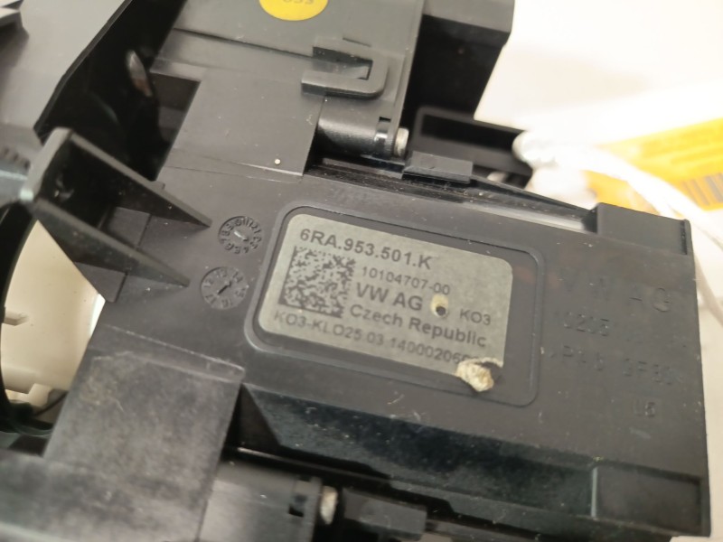 Recambio de mando multifuncion para seat toledo iv (kg3) 1.6 tdi referencia OEM IAM 6RA953501K 6JA927132BFWHS 