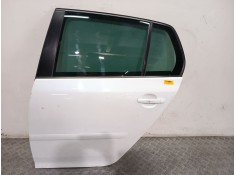Recambio de puerta trasera izquierda para volkswagen golf v (1k1) 1.6 fsi referencia OEM IAM 1K6833105J  BLANCO