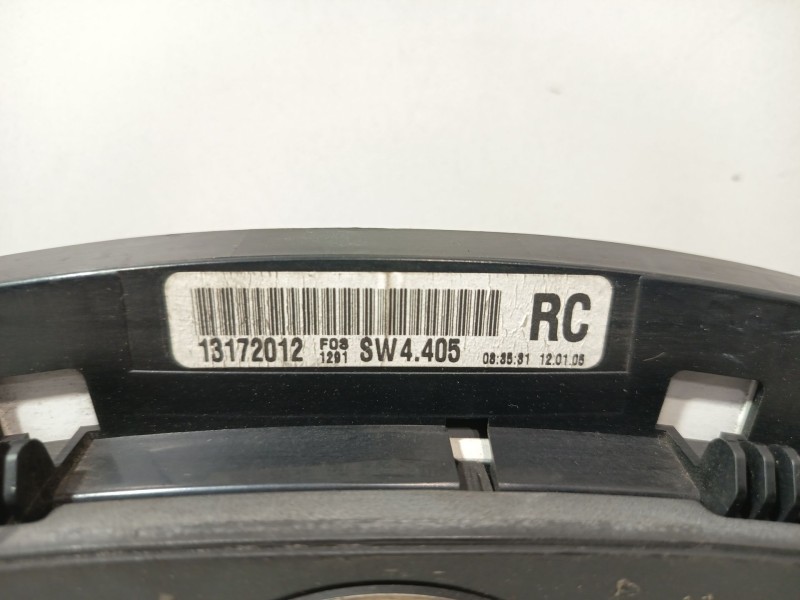 Recambio de cuadro instrumentos para opel astra h berlina cosmo referencia OEM IAM 93181597  