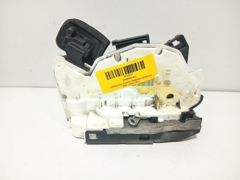 Recambio de cerradura puerta trasera derecha para seat leon (5f1) 2.0 tdi referencia OEM IAM 5K4839016Q  