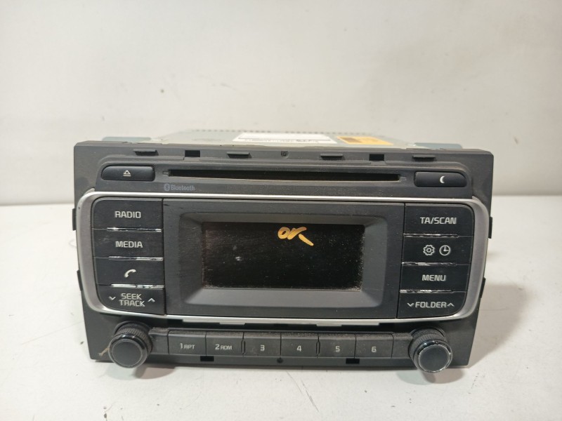 Recambio de sistema audio / radio cd para kia rio iii (ub) 1.2 cvvt referencia OEM IAM 961701W770CA  