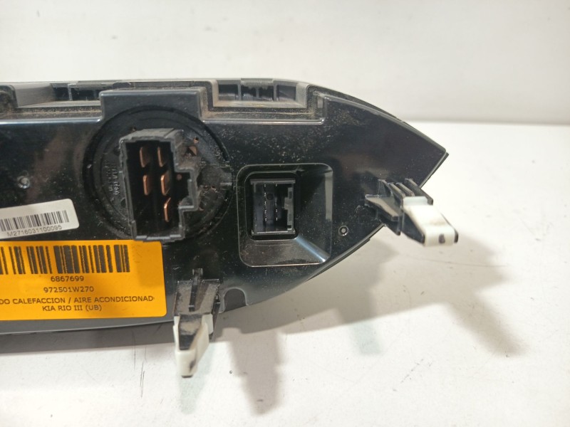 Recambio de mando calefaccion / aire acondicionado para kia rio iii (ub) 1.2 cvvt referencia OEM IAM 972501W270  