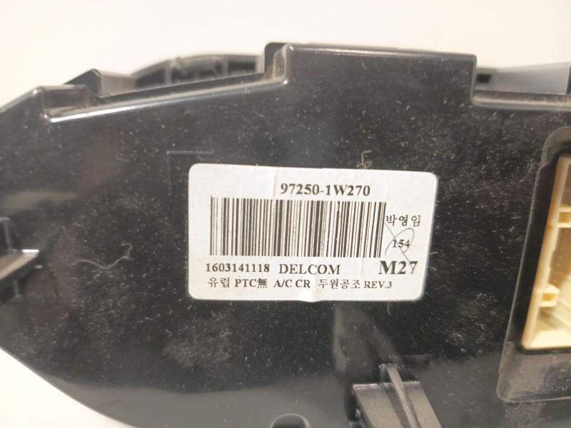 Recambio de mando calefaccion / aire acondicionado para kia rio iii (ub) 1.2 cvvt referencia OEM IAM 972501W270  