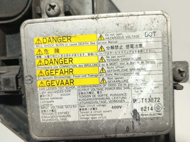 Recambio de faro izquierdo para honda fr-v (be) 2.2 ctdi executive referencia OEM IAM 33151SJDG21  