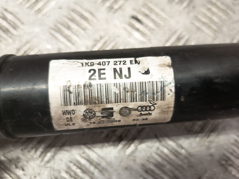 Recambio de transmision delantera derecha para volkswagen touran (1t1, 1t2) 1.9 tdi referencia OEM IAM 1K0407272EN  