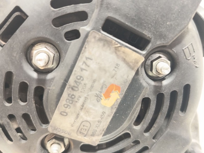 Recambio de alternador para mazda 3 sedán (bk) 1.6 di turbo (bk12y) referencia OEM IAM 0986049171  