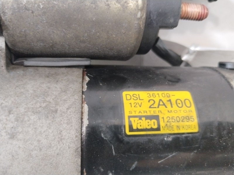 Recambio de motor arranque para hyundai getz (tb) 1.5 crdi gls referencia OEM IAM 361002A100  