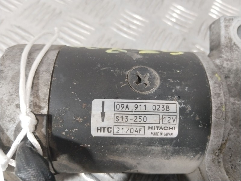 Recambio de motor arranque para seat alhambra (7v8, 7v9) 1.9 tdi referencia OEM IAM 09A911023B  