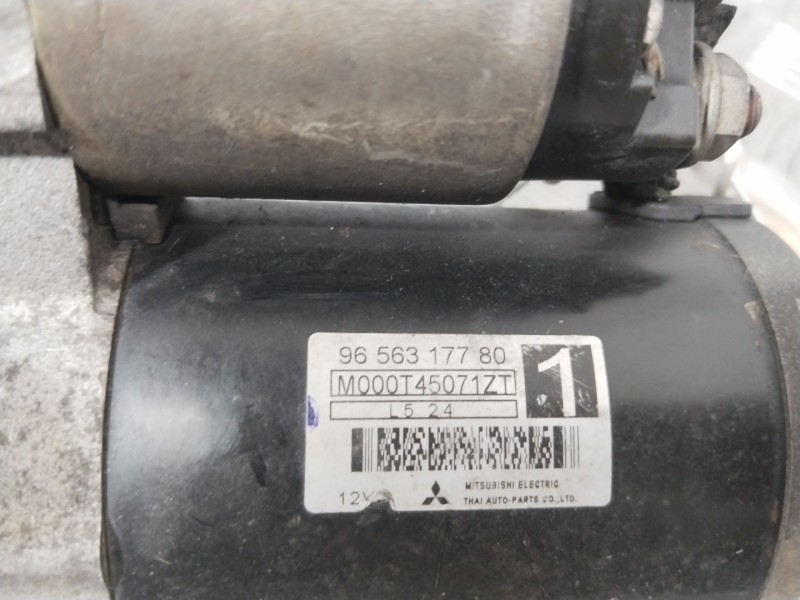 Recambio de motor arranque para citroën c2 (jm_) 1.4 referencia OEM IAM 9656317780 5802CR / 5802M9 
