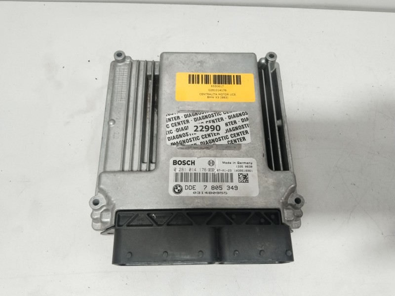 Recambio de centralita motor uce para bmw x3 (e83) 2.0 d referencia OEM IAM 0281014176  