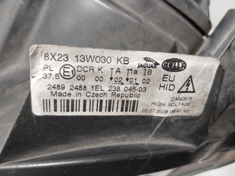 Recambio de faro izquierdo para jaguar xf i (x250) 2.7 d referencia OEM IAM C2Z30863  