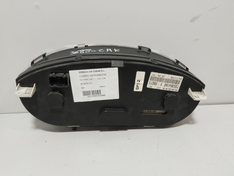 Recambio de cuadro instrumentos para fiat idea (135) referencia OEM IAM 735364160  