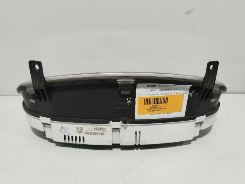 Recambio de cuadro instrumentos para kia carnival ii 2.9 crdi lx referencia OEM IAM 0K52A55430A  