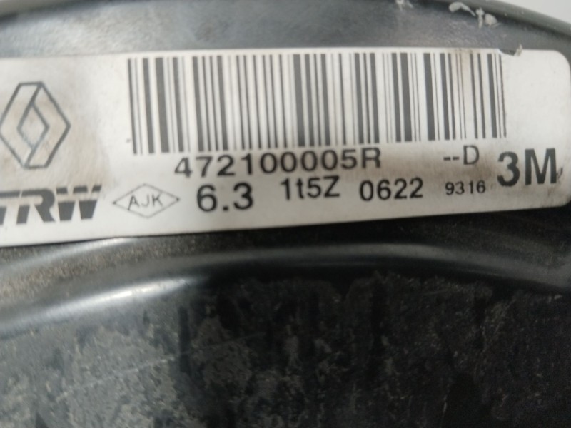 Recambio de servofreno para renault scénic iii (jz0/1_) 1.2 tce (jz16) referencia OEM IAM 472100005R  