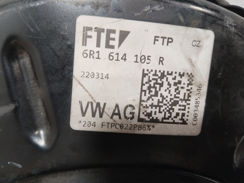 Recambio de servofreno para seat toledo iv (kg3) 1.6 tdi referencia OEM IAM 6R1614105R  
