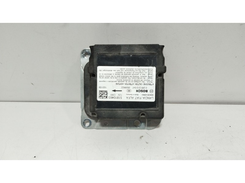 Recambio de centralita airbag para fiat doblo autobús (263_) 1.3 d multijet (263axc1a) referencia OEM IAM 0285010547  