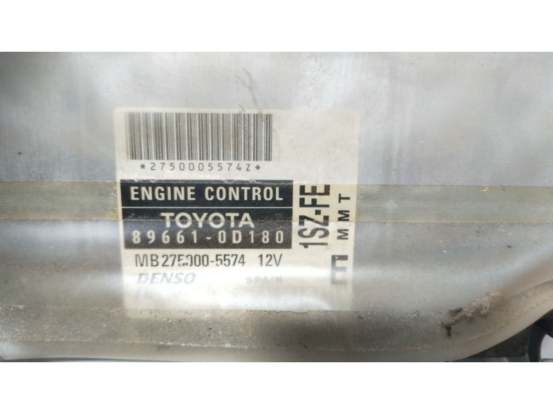 Recambio de unidad de control para toyota yaris (_p1_) 1.0 (scp10_) referencia OEM IAM 896610D180  
