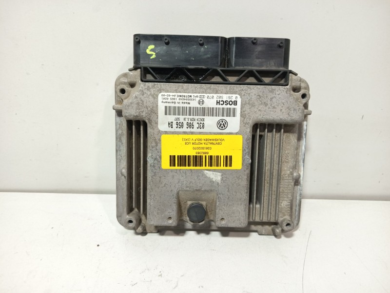 Recambio de centralita motor uce para volkswagen golf v (1k1) 1.6 fsi referencia OEM IAM 0261S02070  