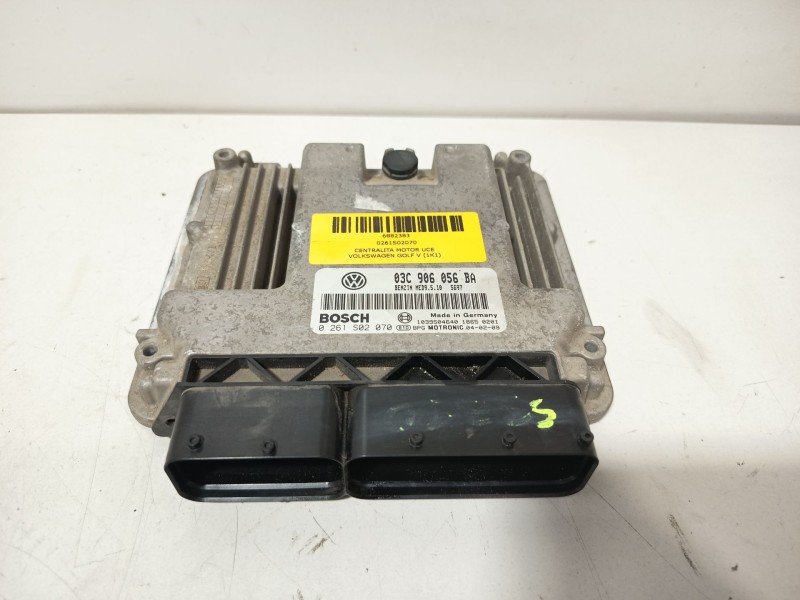 Recambio de centralita motor uce para volkswagen golf v (1k1) 1.6 fsi referencia OEM IAM 0261S02070  