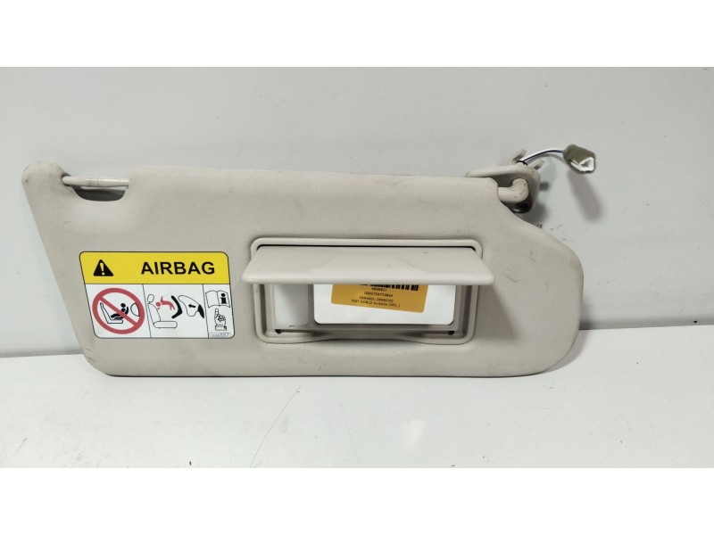 Recambio de parasol derecho para fiat doblo autobús (263_) 1.3 d multijet (263axc1a) referencia OEM IAM 0000735733824  