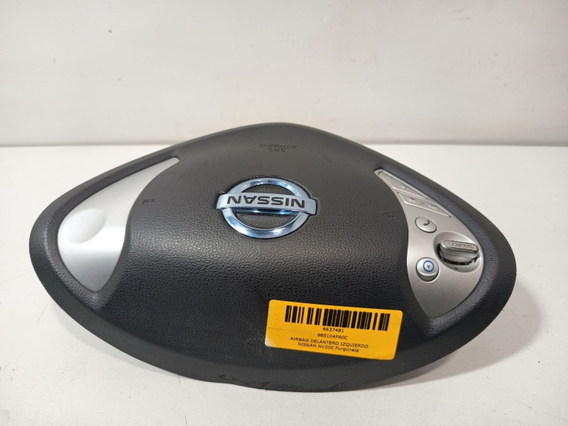Recambio de airbag delantero izquierdo para nissan nv200 furgoneta e-nv (me0n) referencia OEM IAM 985104FA0C  