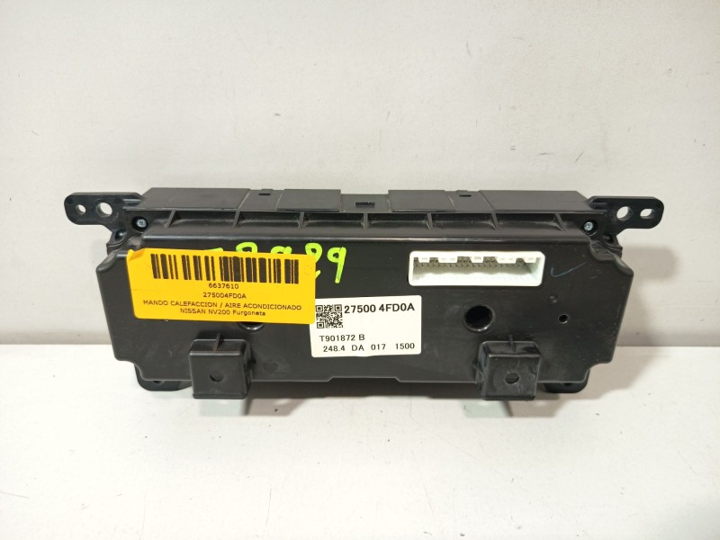 Recambio de mando calefaccion / aire acondicionado para nissan nv200 furgoneta e-nv (me0n) referencia OEM IAM 275004FD0A  