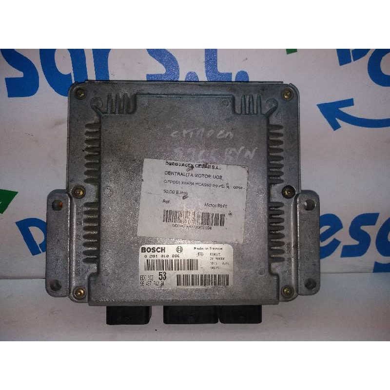CENTRALITA MOTOR UCE 0281010996 9646774280  - imagen 1