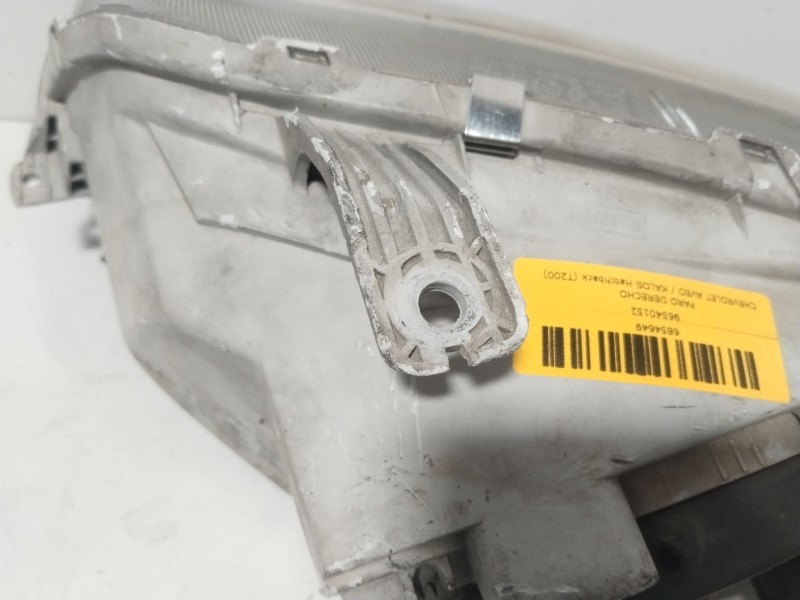Recambio de faro derecho para chevrolet aveo / kalos hatchback (t200) 1.4 16v referencia OEM IAM 96540152  