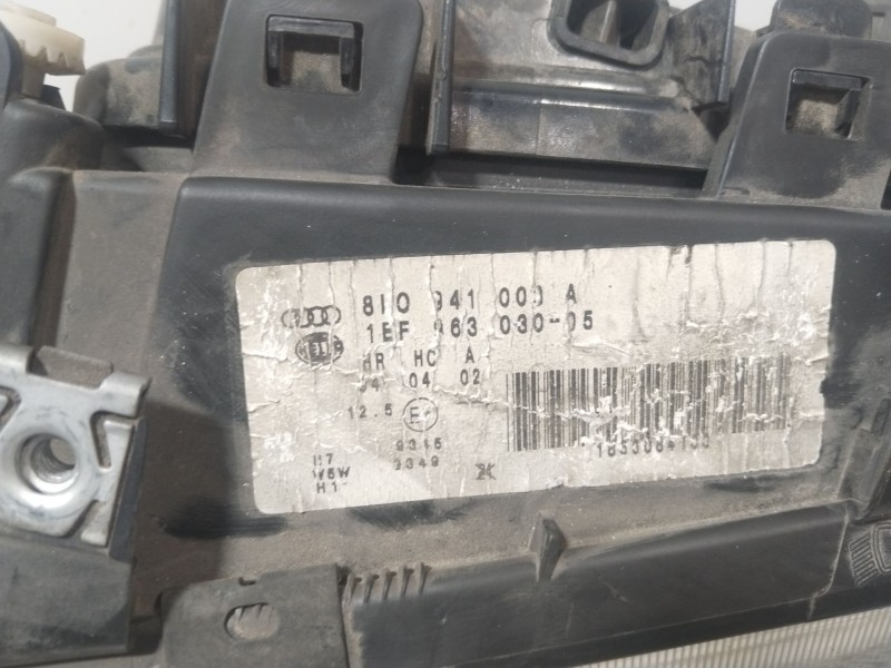 Recambio de faro izquierdo para audi a3 (8l1) 1.9 tdi referencia OEM IAM 8L0941029  