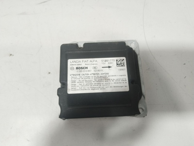 Recambio de centralita airbag para opel combo furgoneta/monovolumen (x12) 1.3 cdti (b05) referencia OEM IAM 51881770  