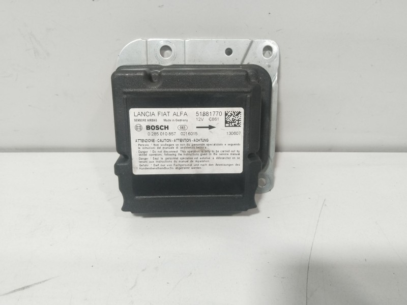 Recambio de centralita airbag para opel combo furgoneta/monovolumen (x12) 1.3 cdti (b05) referencia OEM IAM 51881770  