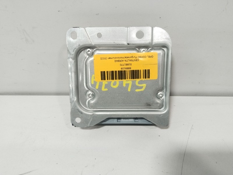 Recambio de centralita airbag para opel combo furgoneta/monovolumen (x12) 1.3 cdti (b05) referencia OEM IAM 51881770  