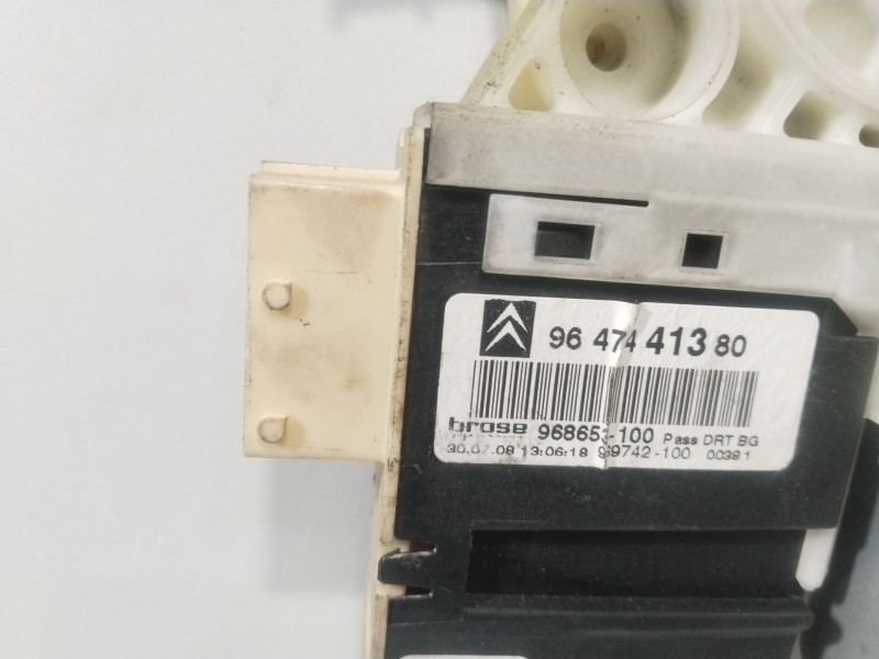 Recambio de elevalunas delantero derecho para citroën c4 berlina collection referencia OEM IAM 9647441380 997019102 