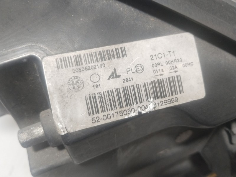 Recambio de faro izquierdo para alfa romeo giulietta (940_) 2.0 jtdm (940.fxl1a) referencia OEM IAM 50547548  