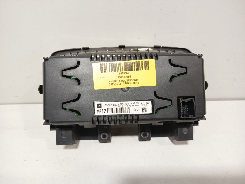 Recambio de pantalla multifuncion para chevrolet cruze (j300) 2.0 cdi referencia OEM IAM 95952766G  