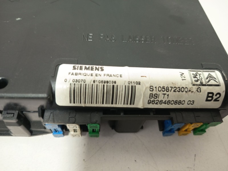 Recambio de caja reles / fusibles para peugeot 206 hatchback (2a/c) 1.4 i referencia OEM IAM S105872300  
