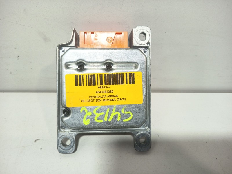 Recambio de centralita airbag para peugeot 206 hatchback (2a/c) 1.4 i referencia OEM IAM 9643082380  
