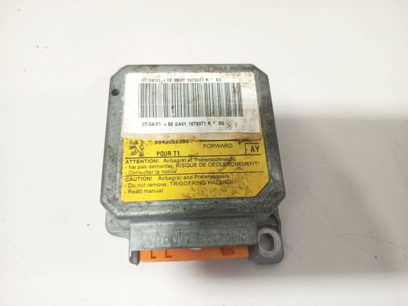 Recambio de centralita airbag para peugeot 206 hatchback (2a/c) 1.4 i referencia OEM IAM 9643082380  