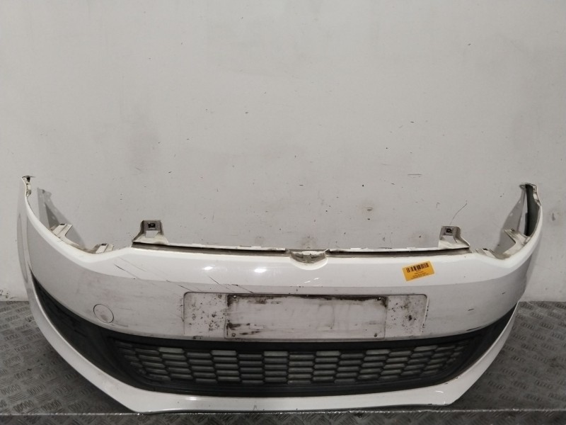 Recambio de paragolpes delantero para volkswagen polo v (6r1, 6c1) 1.2 referencia OEM IAM 6R0807221R  BLANCO