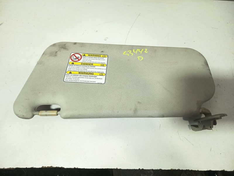 Recambio de parasol derecho para mazda 2 (de_, dh_) 1.3 (de3fs) referencia OEM IAM DF7369270A75  
