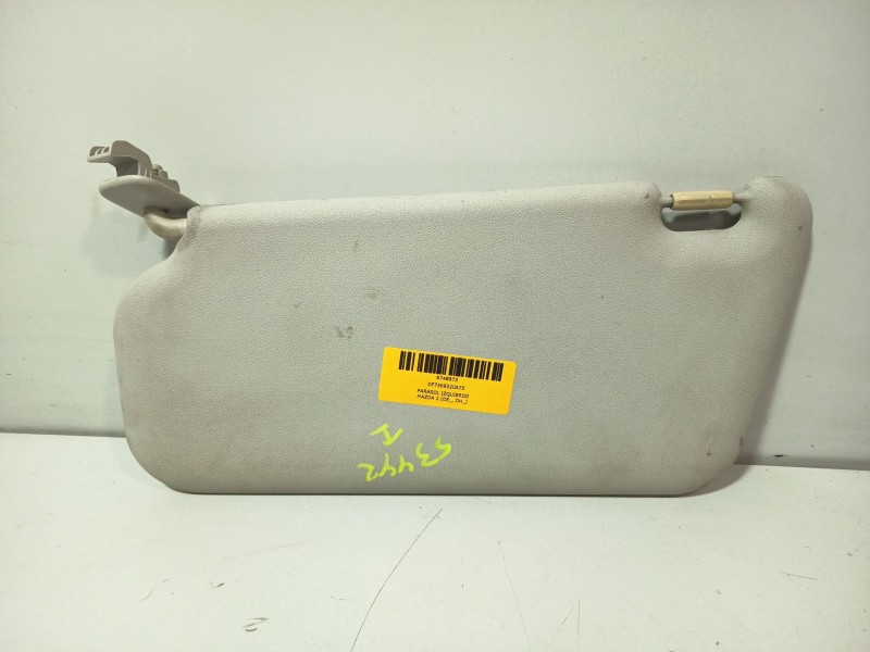 Recambio de parasol izquierdo para mazda 2 (de_, dh_) 1.3 (de3fs) referencia OEM IAM DF7369320A75  
