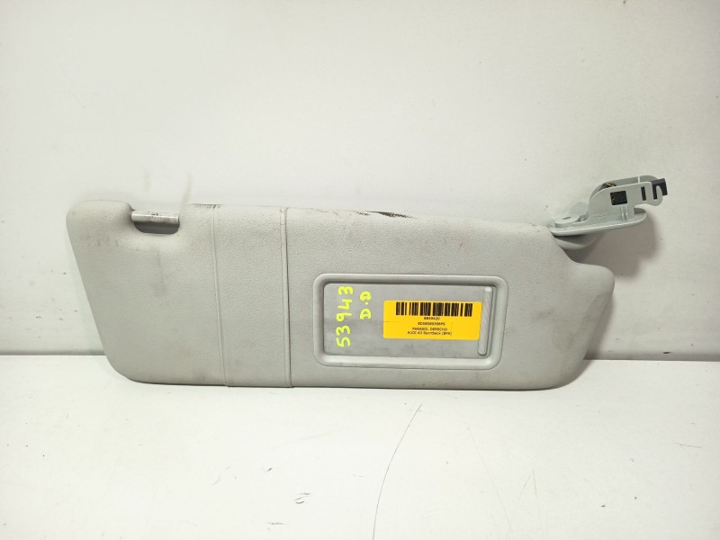 Recambio de parasol derecho para audi a3 sportback (8pa) 1.4 tfsi referencia OEM IAM 8D08585556PS  