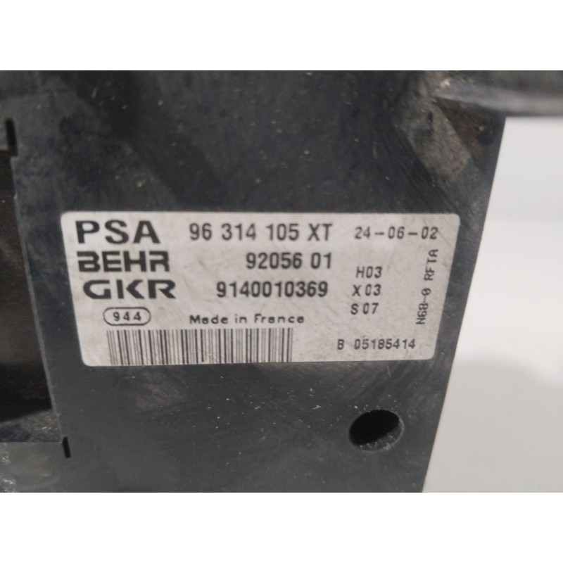 MANDO CALEFACCION / AIRE ACONDICIONADO 96314105XT  - imagen 3