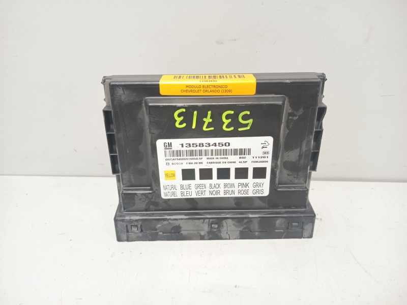 Recambio de modulo electronico para chevrolet orlando (j309) 2.0 d referencia OEM IAM 13583450  