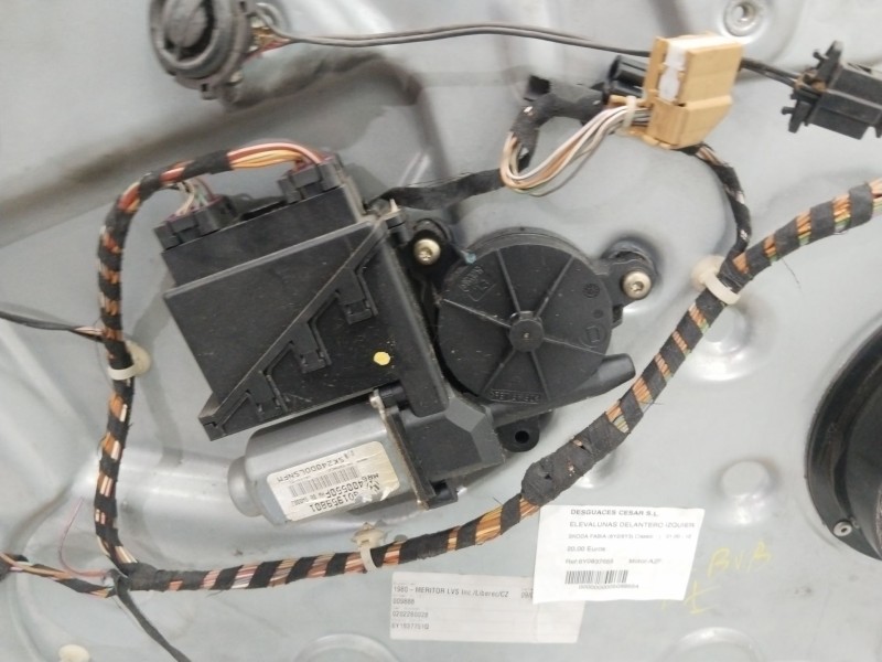 Recambio de elevalunas delantero izquierdo para skoda fabia (6y2/6y3) classic referencia OEM IAM 60195980Q  
