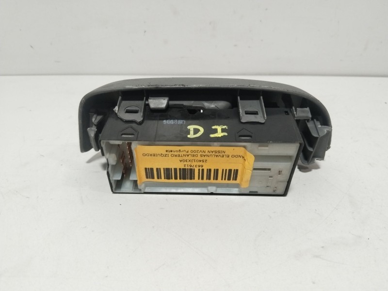 Recambio de mando elevalunas delantero izquierdo para nissan nv200 furgoneta e-nv (me0n) referencia OEM IAM 25401JX30A  
