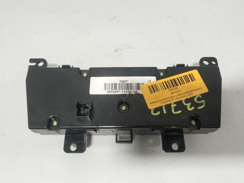 Recambio de mando calefaccion / aire acondicionado para chevrolet orlando (j309) 2.0 d referencia OEM IAM 3870578  