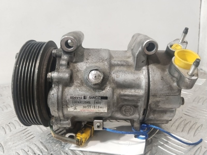 Recambio de compresor aire acondicionado para citroën c2 audace referencia OEM IAM 9655191680  