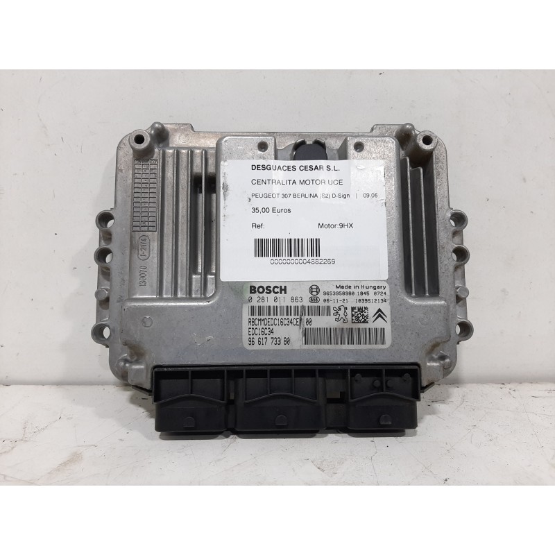 CENTRALITA MOTOR UCE 0281011863 BOSCH - imagen 1